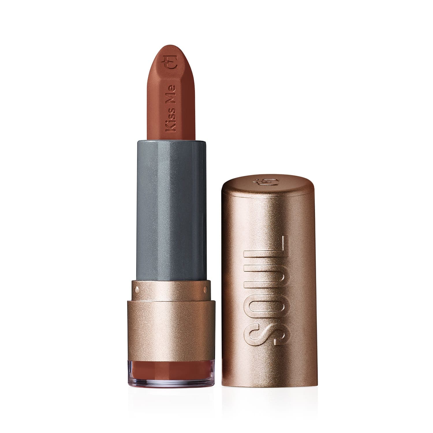 Batom Mate Marrom Tendência Soul Kiss Me 3,7G — foto 1