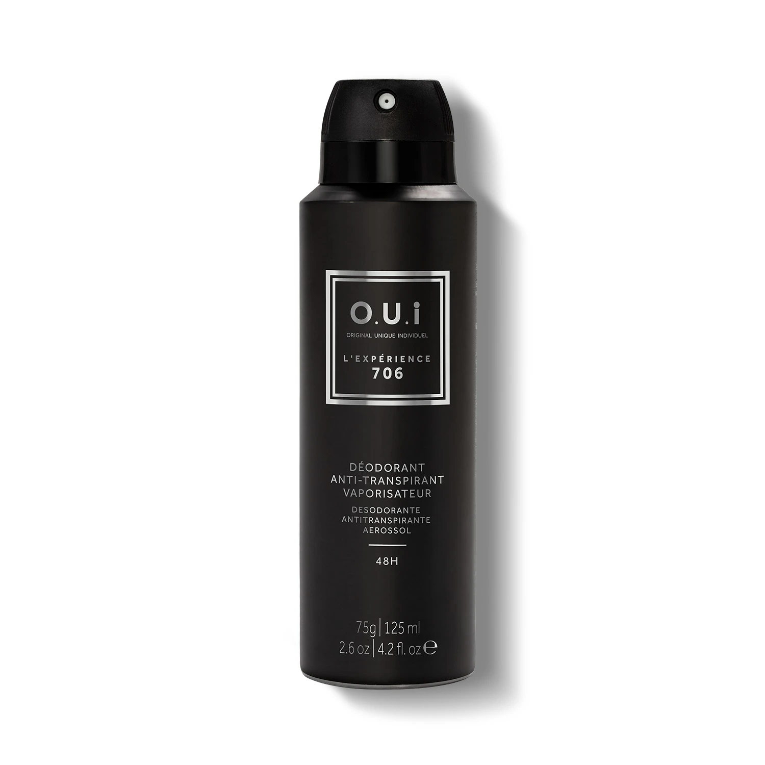 O.U.I Desodorante Antitranspirante Aerossol L’Expérience 706 75G/125Ml — foto 1