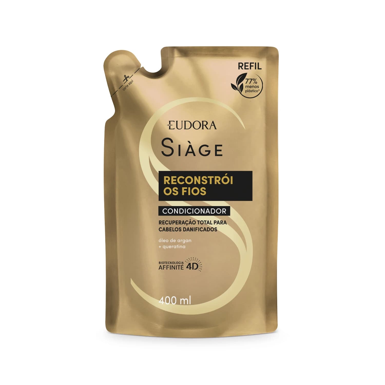 Refil Condicionador Siàge Reconstrói Os Fios 400Ml — foto 1
