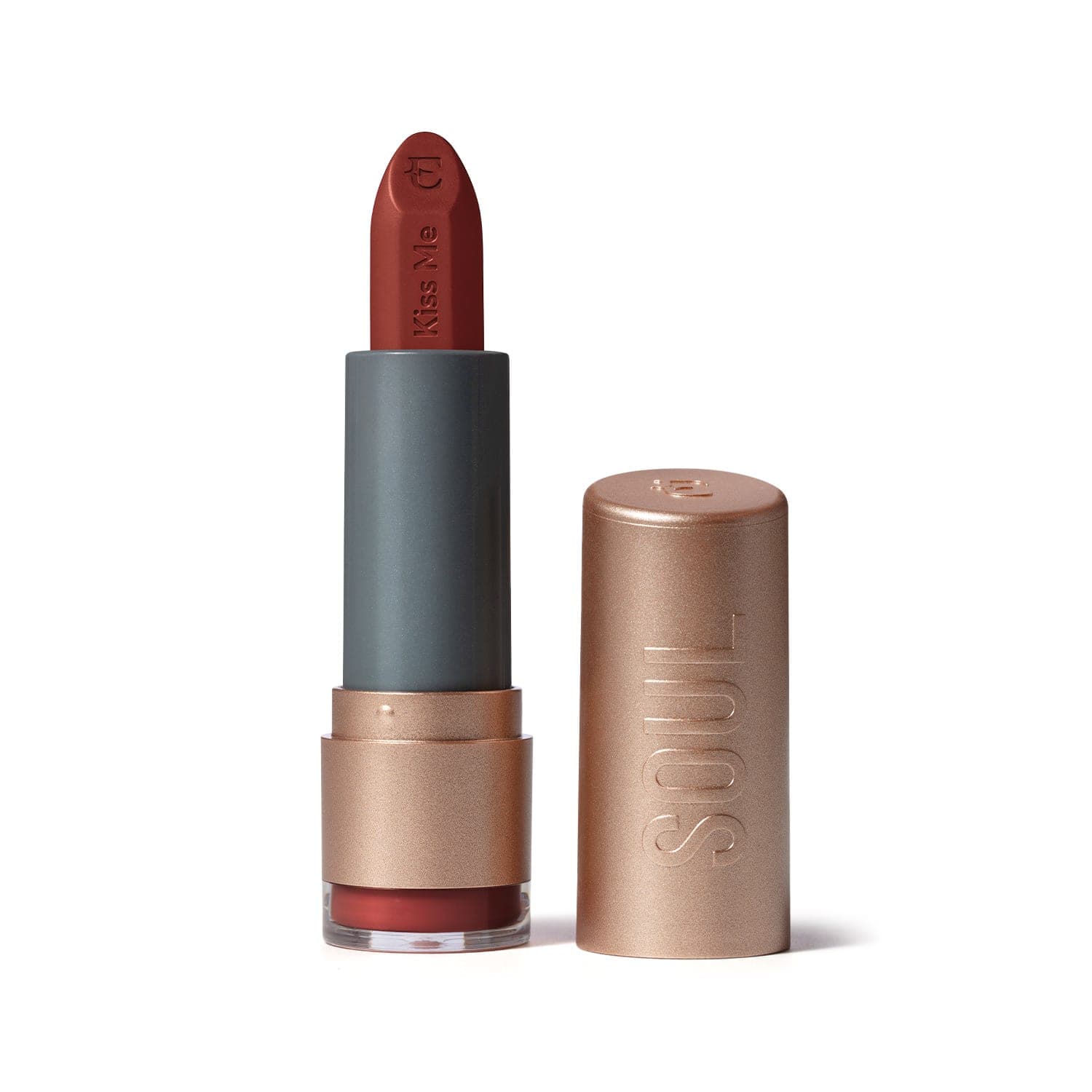 Batom Marrom Nude Destaque Soul Kiss Me Trend Colors 3,7G — foto 1