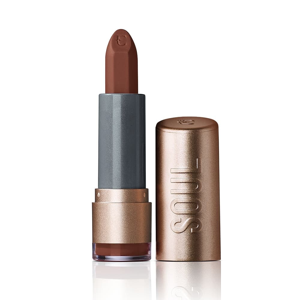 Batom Soul Kiss Me Efeito Matte Marrom Autêntico 3,7G — foto 1