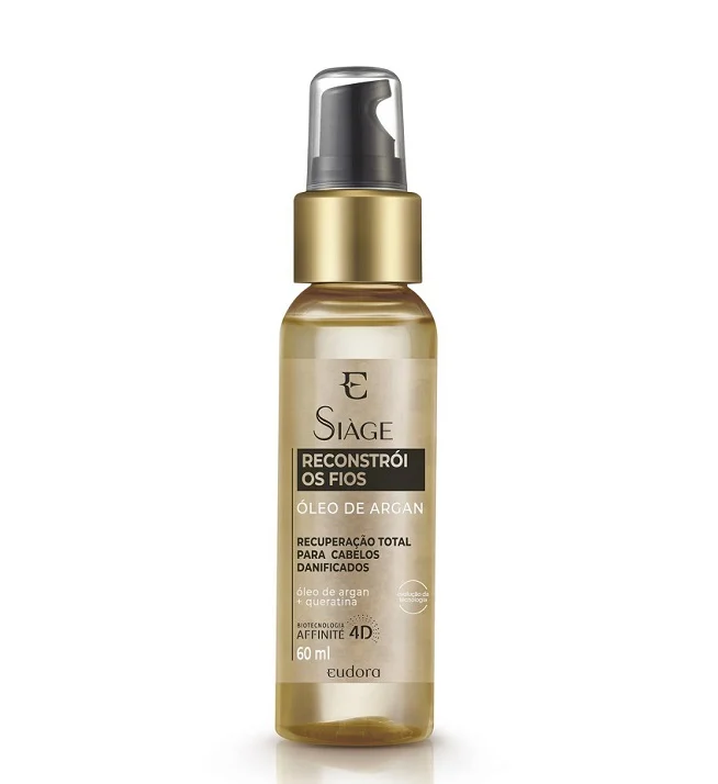 Óleo De Argan Siàge Reconstrói Os Fios 60Ml — foto 1