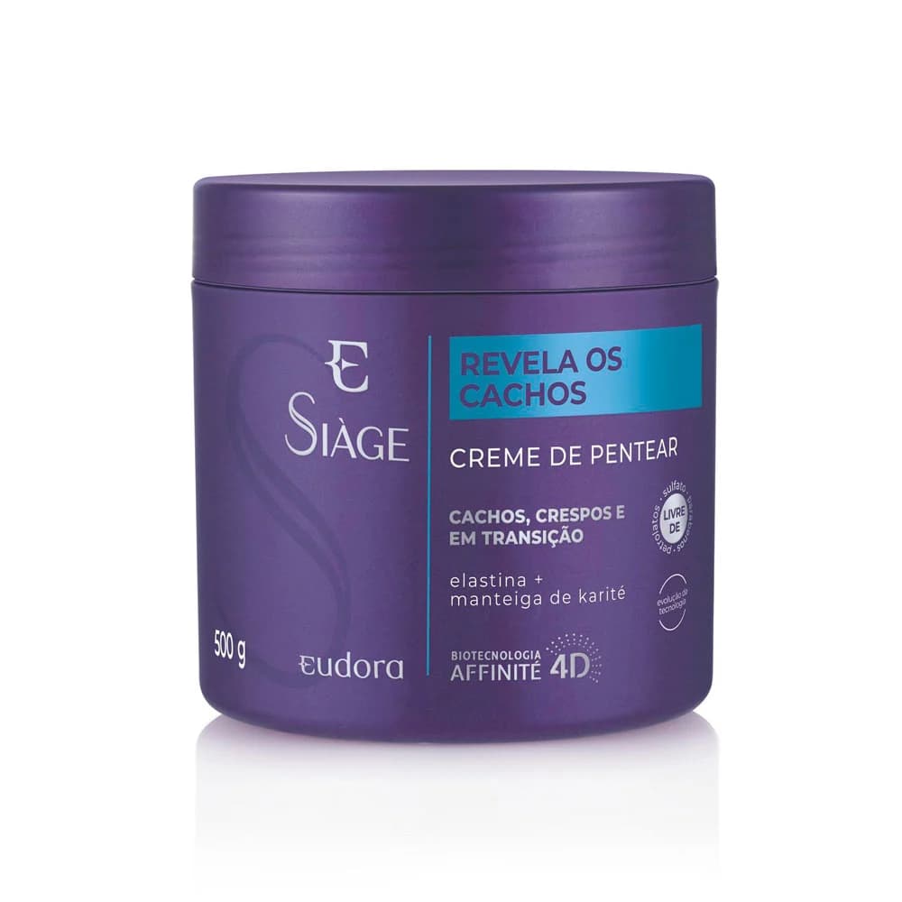 Creme Para Pentear Siàge Revela Os Cachos 500G — foto 1