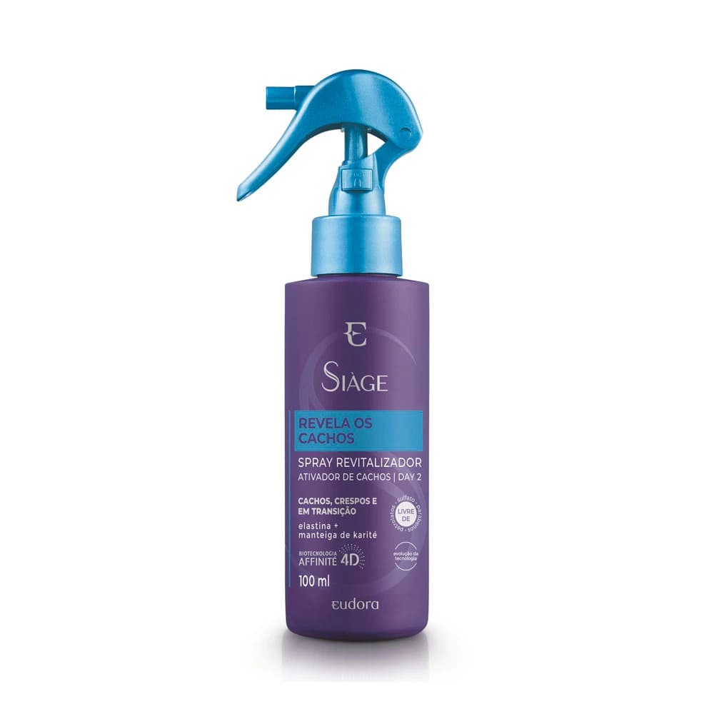 Spray Capilar Revitalizador Siàge Revela Os Cachos 100Ml (Nova Versão) — foto 1