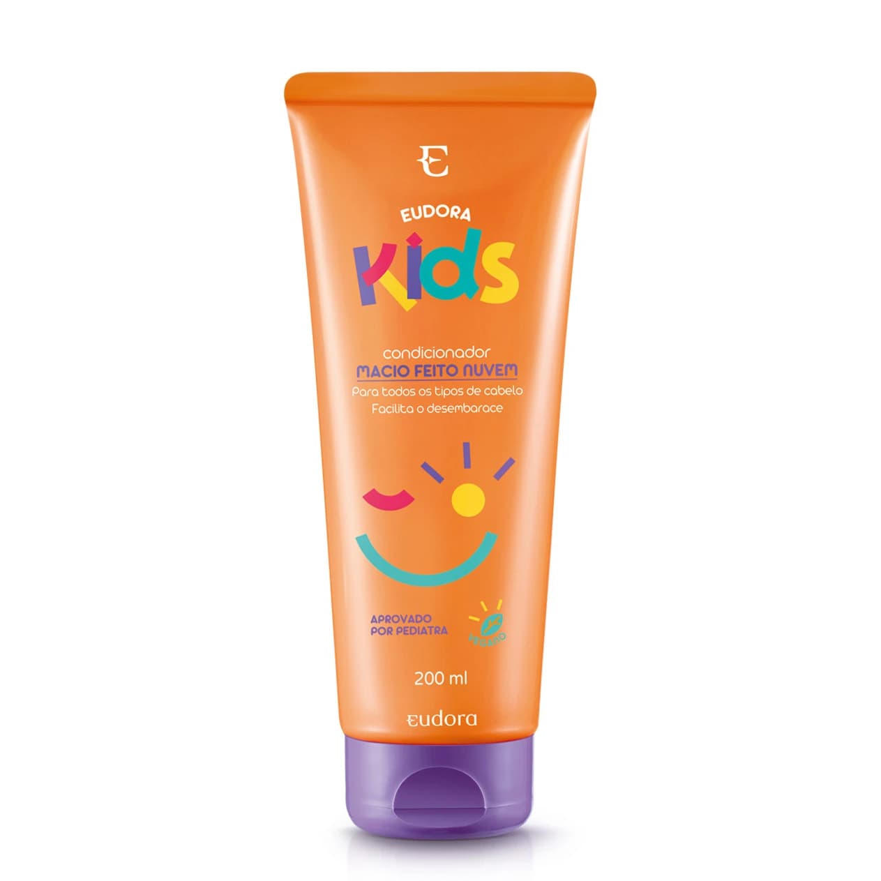Condicionador Macio Feito Nuvem Eudora Kids 200Ml — foto 1