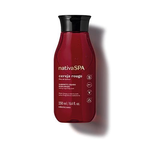 Nativa Spa Sabonete Líquido Perfumado Corporal Cereja Rouge 250Ml — foto 1