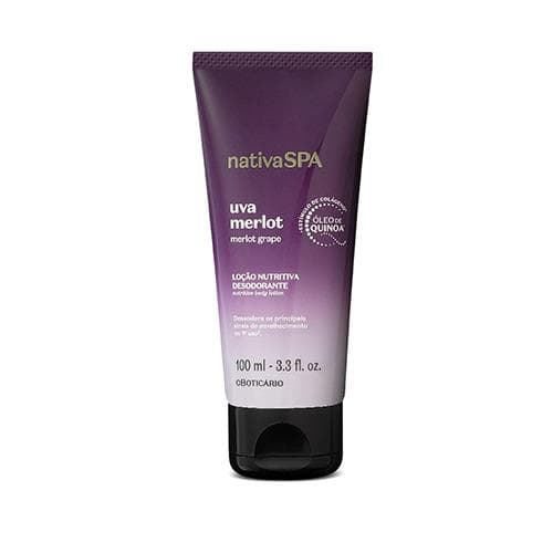 Nativa Spa Uva Merlot Loção Desodorante Hidratante Corporal, 100 Ml — foto 1